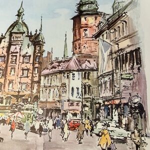 Roca Delpech print, 1970, Amagertorv (STROGET). Printed in Denmark,